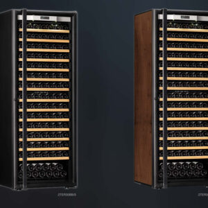 Wine Cabinet Transtherm 06 -ERMITAGE (Glass) (180 btls) 180瓶單溫區酒櫃 Black Body with Black Door Frame (2TER30BB/S