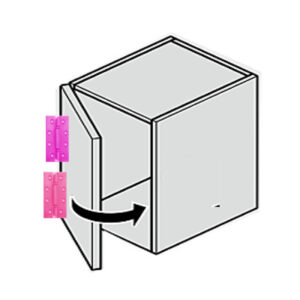 Wine Cabinet - Hinge B changes (改門鉸)